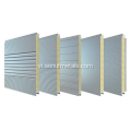 Độ dày Rockwool Sandwich Panel cho tường kim loại